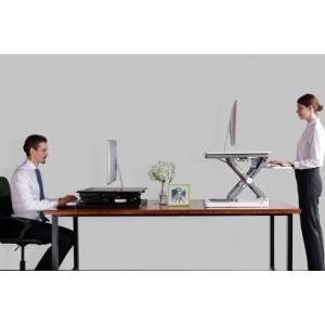 ADJUSTABLE SIT-STAND : Plateforme flexible pour bureau