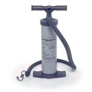 Pompe de gonflage double action 